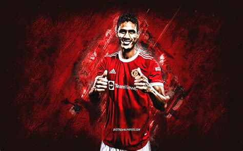 Raphael Varane Manchester United Fc French Footballer Red Stone