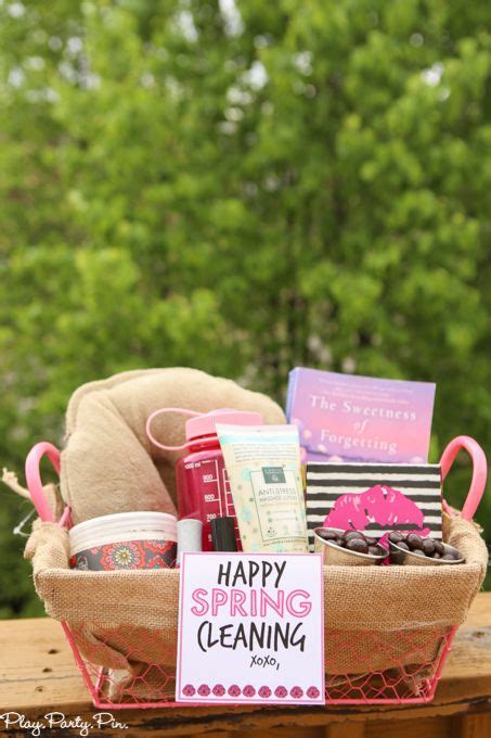 Do It Yourself Gift Basket Ideas For All Occassions Spring Cleaning