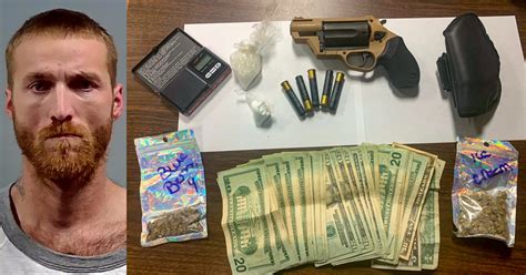 Cantonment Five Time Convicted Felon Arrested On Drug And Weapons