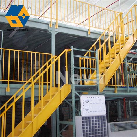 Warehouse Heavy Duty Rack Industrial Steel Structure Mezzanine Floor