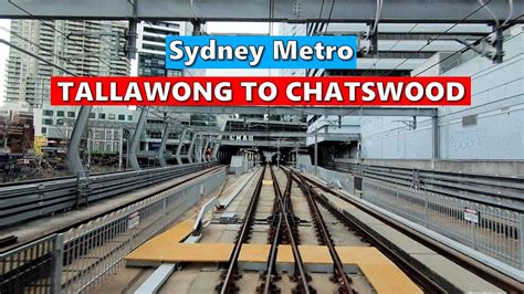 SYDNEY METRO Tallawong To Chatswood Full Ride Sydney Australia YouTube