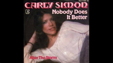 Carly Simon Nobody Does It Better 1977 YouTube