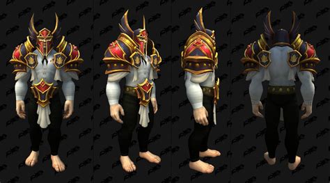 Wowhead On Twitter We Ve Datamined Part Of A New Armor Set On The