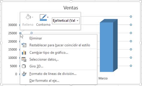 Modificar El Tama O Y Distribuci N De Un Gr Fico En Excel