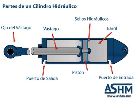 Ilustraci N Diagrama De Secci N Transversal De Un Sistema Hidr Ulico