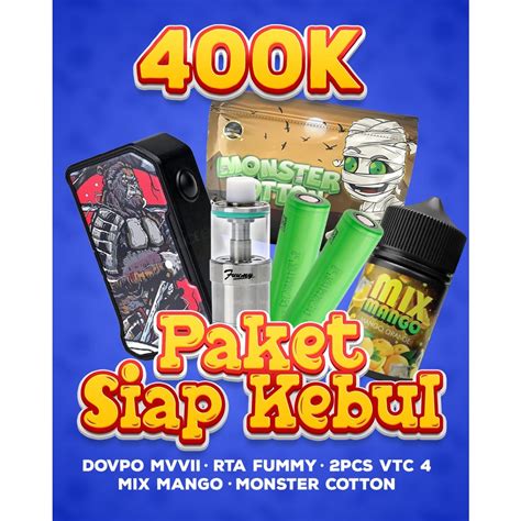 Jual PAKET SIAP KEBUL DOVPOO MVV2 Shopee Indonesia