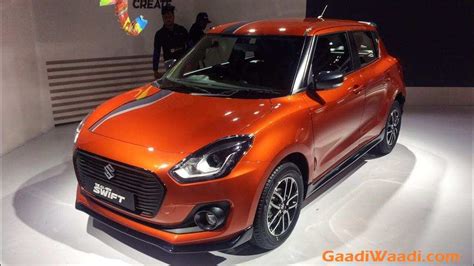 All New Maruti Suzuki Swift Displayed With Icreate Mods At Auto Expo