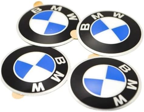 Bmw Genuine Oem Wheel Center Gap Logo Sticker Mm Amazon De