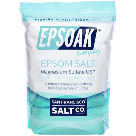 Epsom Salt Epsoak Pro 1975 Lbs San Francisco Salt Co