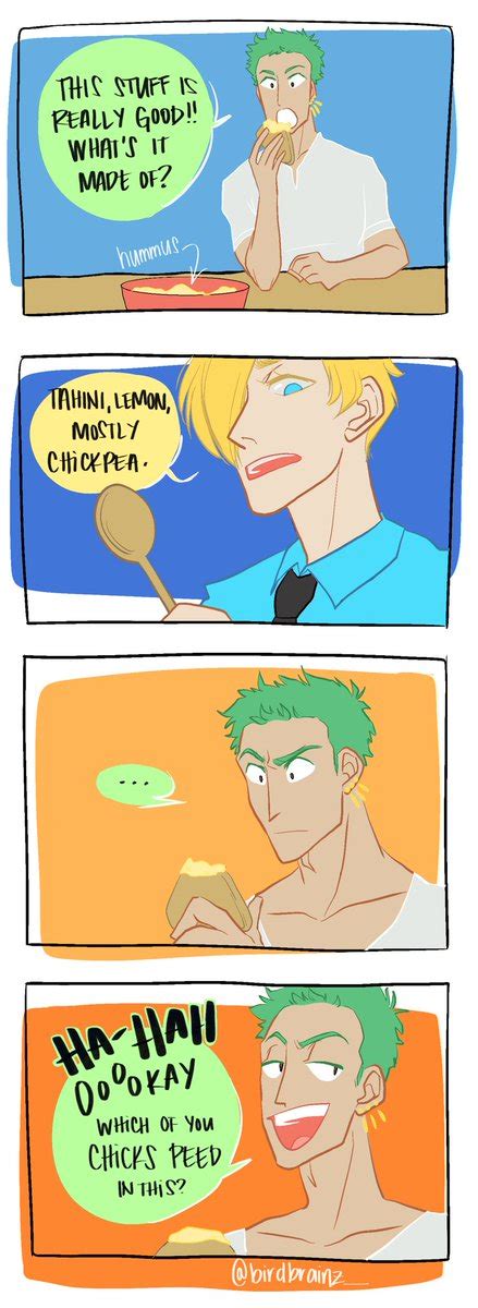 Zoro Liker Caught Up On One Peas On Twitter Rt Birdbrainz You