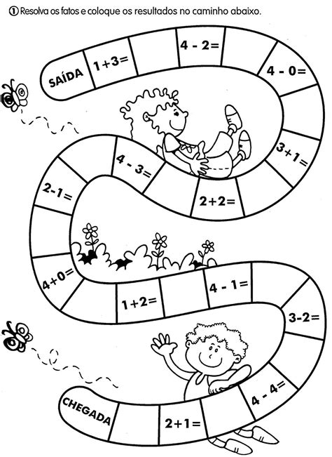 Nosso Espaço Da Educação Mais De 30 Jogos Matemáticos Para Imprimir
