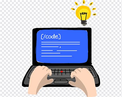 Woman Programmer Near Computer Royalty Free Svg Cliparts Vectors