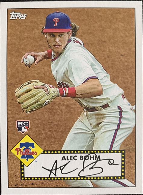 Alec Bohm T Prices Rookie Topps Redux Baseball Cards