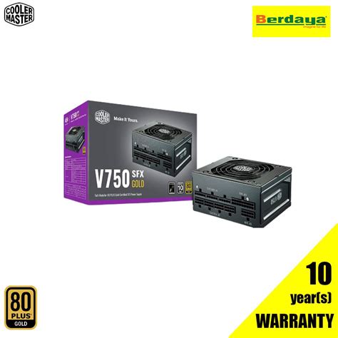 Cooler Master V Sfx Gold Full Modular Power Supply Berdaya