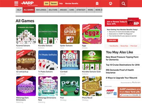 AARP Games Are Innovative Ways To Remain Entertained