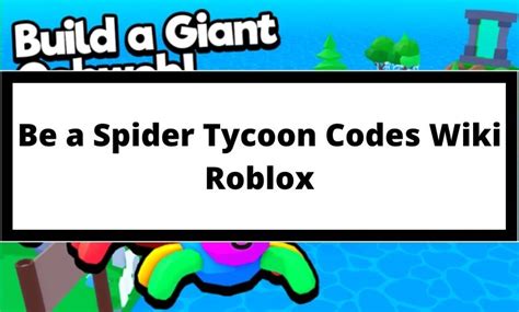 Spider Roblox Game