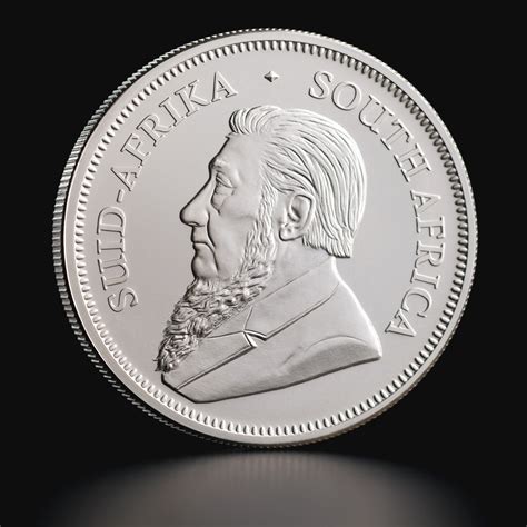 1oz South African Silver Krugerrand Coin Tavex Bullion