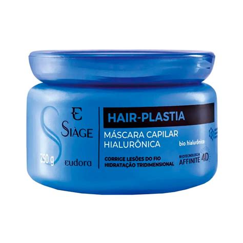 Eudora Siáge Hair Plastia Máscara de Hidratação 250g Shopee Brasil