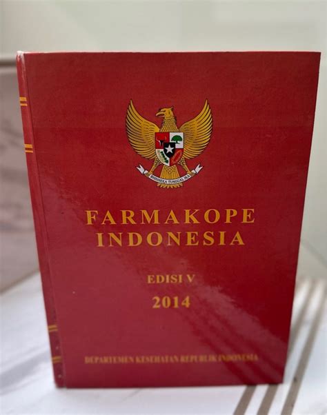 Farmakope Indonesia Edisi 5 Tahun 2014 Buku Alat Tulis Buku