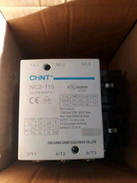 Jual Kontaktor Chint NC2 115 3P 200A 55kw CONTACTOR CHINT Di Lapak