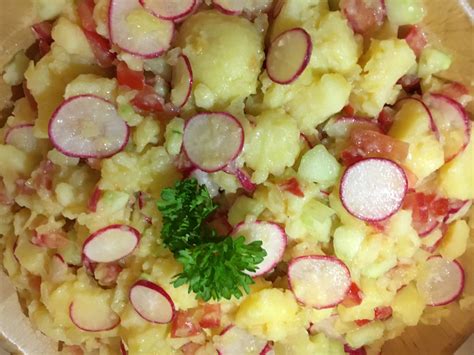 Sommerlicher Kartoffelsalat Ohne Mayonnaise Rezept KochenOHNE