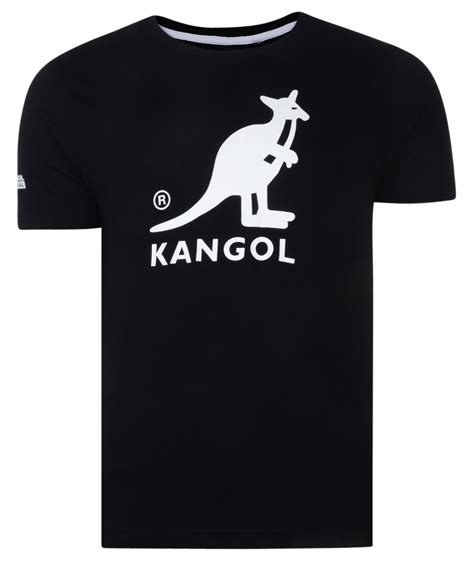 Kangol New Men S Printed Slim Fit Logo T Shirt Branded Print Top S M L