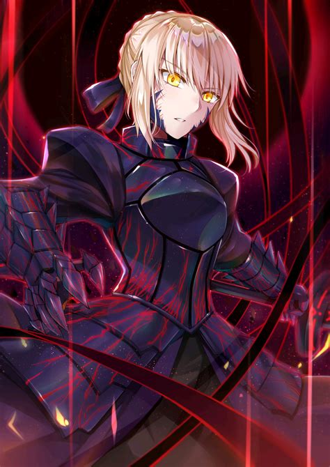 【fate Hf】阿尔托莉雅•潘德拉贡（saber）同人高清壁纸二期 哔哩哔哩