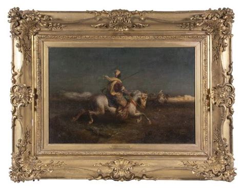 Christian Adolph Schreyer Bedouin Horsemen Mutualart