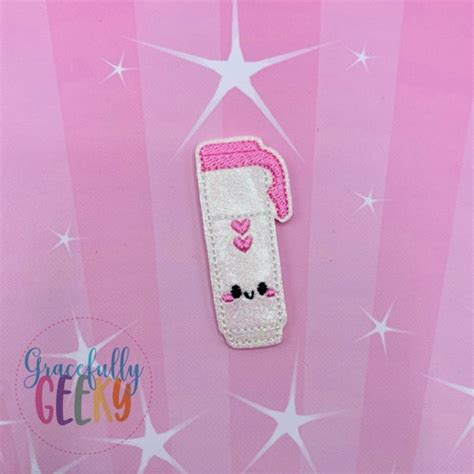 Kawaii Mildliner Highilghter Feltie Ith Embroidery Design 4x4 Hoop And