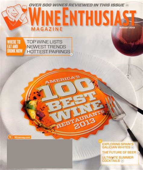 Wine Enthusiast | Foodie Magazines