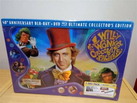 Willy Wonka And The Chocolate Factory Ultimate Collectors Edition Blu