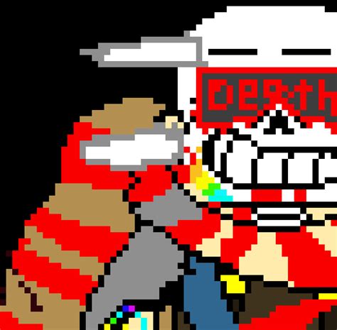 Pixel Art Ink Sans Phase 3