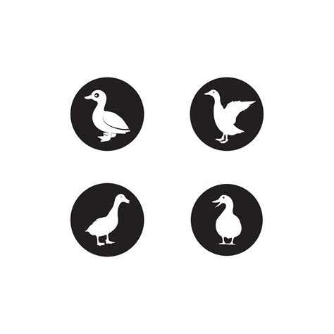 Duck logo vector 10958083 Vector Art at Vecteezy