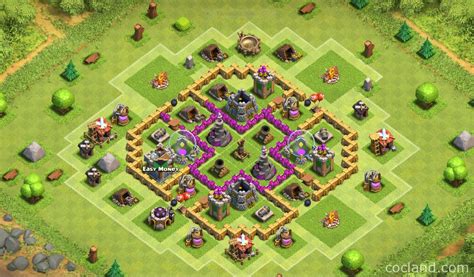 Clockwork Farming Base For Town Hall Clash Of Clans Land