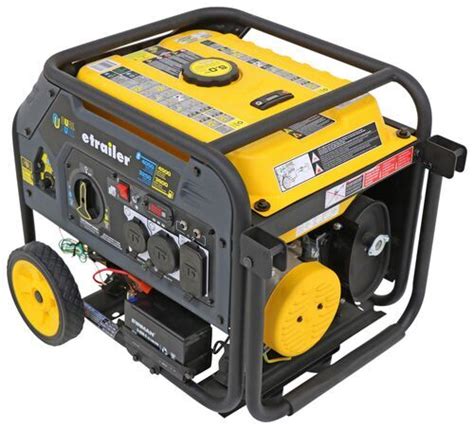 4 500 Watt Portable RV Generator 3 600 Running Watts Propane Or Gas