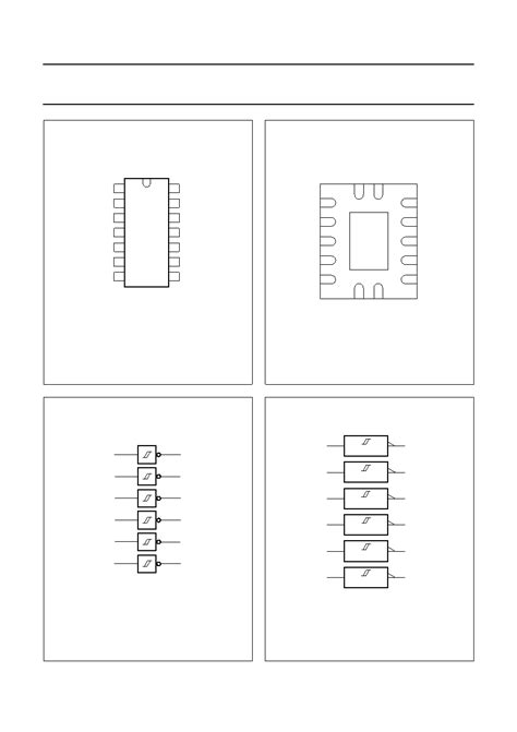 74hc14 Datasheet423 Pages Philips Hex Inverting Schmitt Trigger