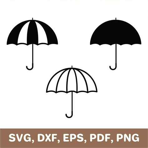 Umbrella Svg Umbrella Template Umbrella Dxf Umbrella Png Inspire Uplift