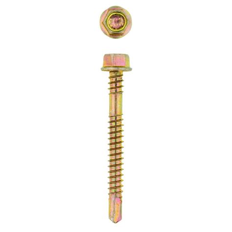 Eureka Self Drilling Tek Screw Steel T3 55x50mm Quantity 30 EUREKA