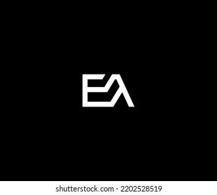 Alphabet Ea Letter Icon Logo Stock Vector (Royalty Free) 2259264671 ...