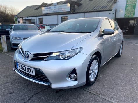 Toyota Auris Vvt I Icon Hatchback 1 8 Cvt Petrol Electric Vehicle