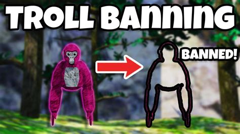 I Troll Banned In Gorilla Tag Youtube