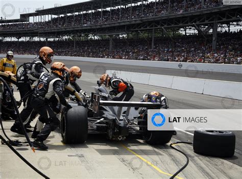 29 May 2011 Indianapolis Indiana USA Alex Tagliani Pit Stop Â2011