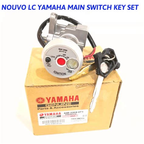 Yamaha Nouvo Lc Main Switch Key Set Kunci Switch Original Yamaha