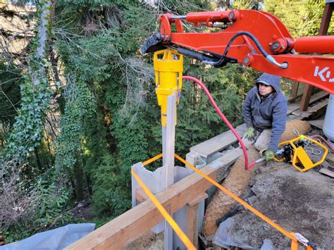 Pile Driving Sheet Pile With Limited Access