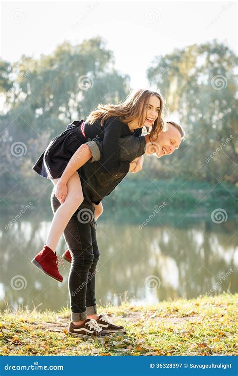 Piggyback Ride Stock Image Image Of Piggy Piggyback