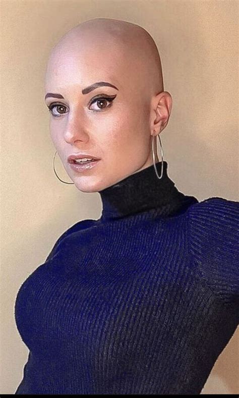 Pin On Bald Women Striking A Pose In 2024 Bald Women Bald Head Women