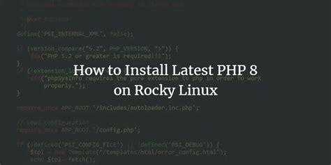 How To Install Latest PHP 8 On Rocky Linux