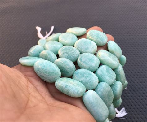 Best Quality Natural Green Amazonite Gemstone Size 13x15 16x20 Etsy UK