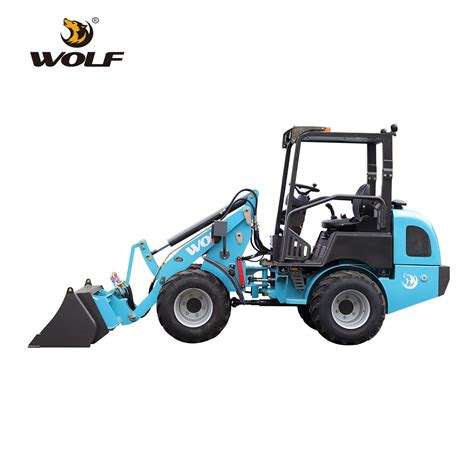 Wolf CE Approved 100 New Design Farming Mini Wheel Loader With