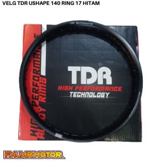 Promo Velg Tdr U Shape Black Velk Peleg Ring Hole Lazada